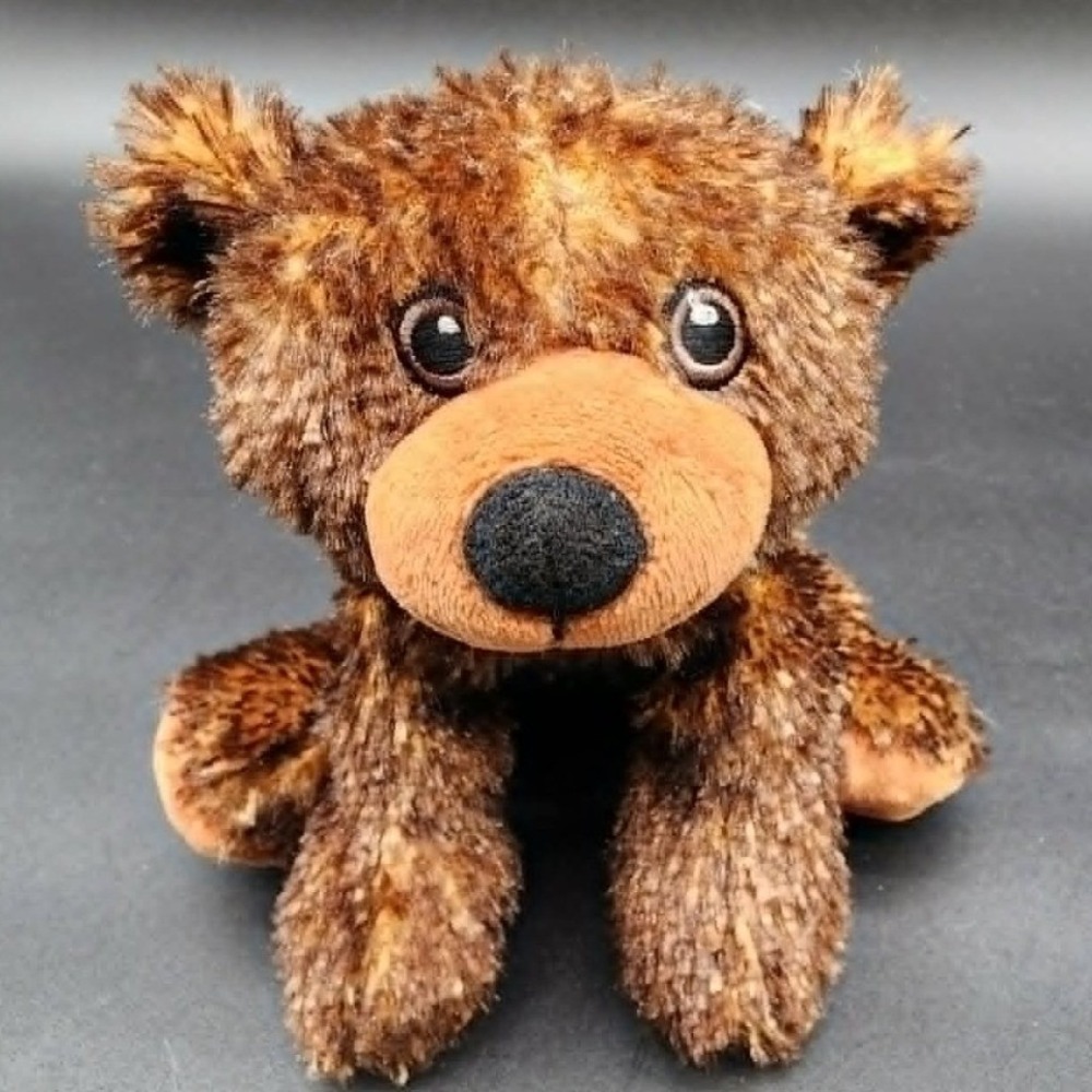 Stuffed Animal House Brown Grizzly Bear Plush Woodland Forest Cabin‎ Nursery